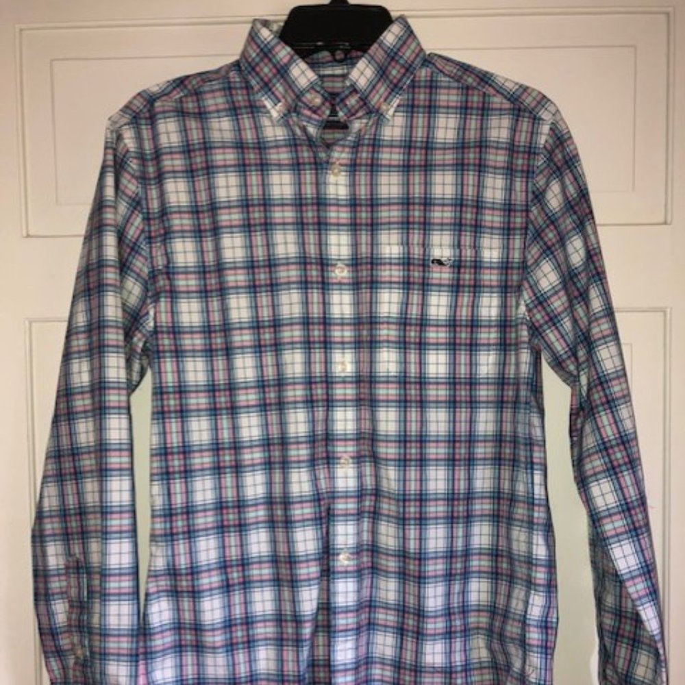 Boys Youth XS Vineyard Vines long sleeve shirt